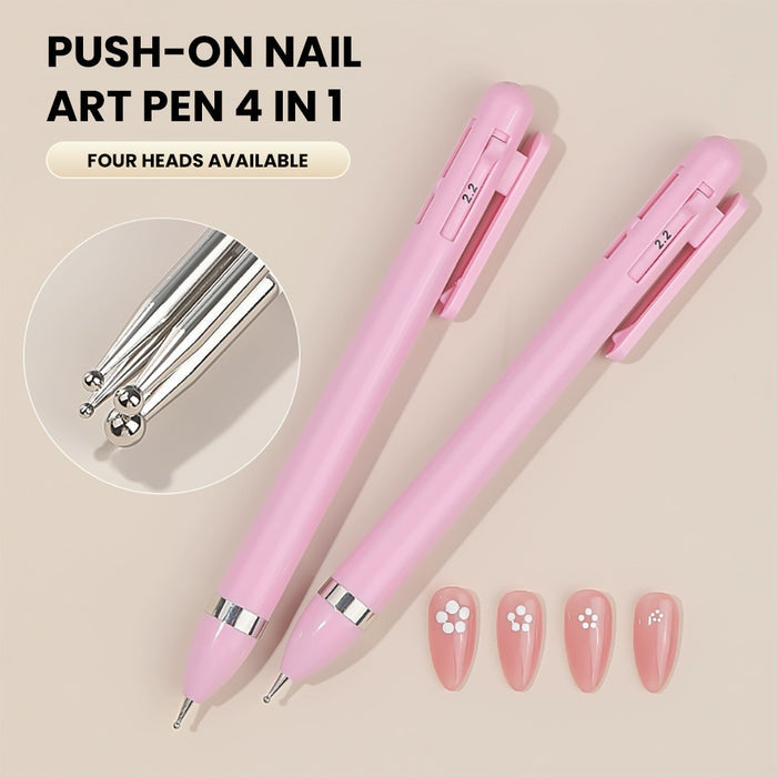 Flash Sale 4-in-1 Dotting Pen for Nail Art - Limited Time 50% OFF