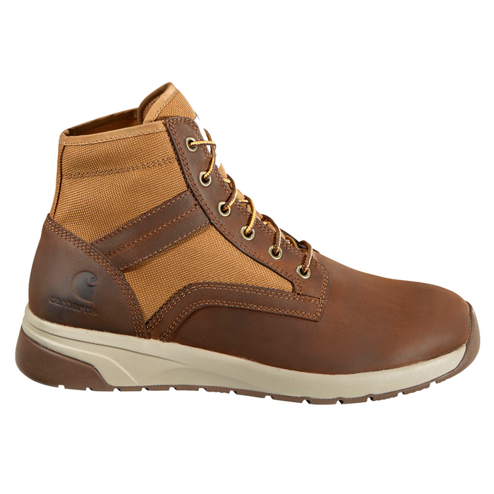 FORCE 5-INCH LIGHTWEIGHT SNEAKER BOOT - BRN-Brown Leather And Tan Duck | Carhartt FA5015-M