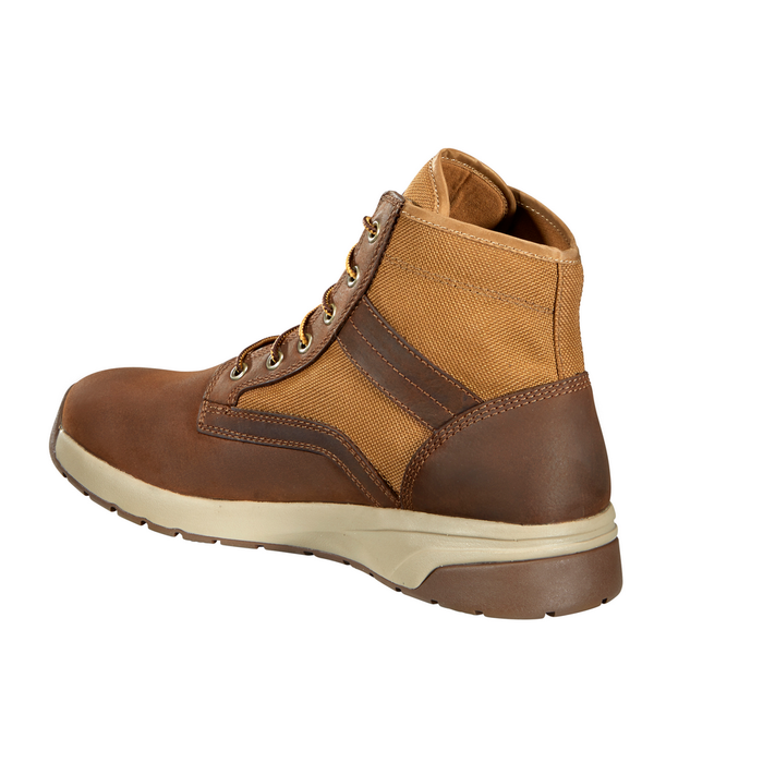 FORCE 5-INCH LIGHTWEIGHT SNEAKER BOOT - BRN-Brown Leather And Tan Duck | Carhartt FA5015-M