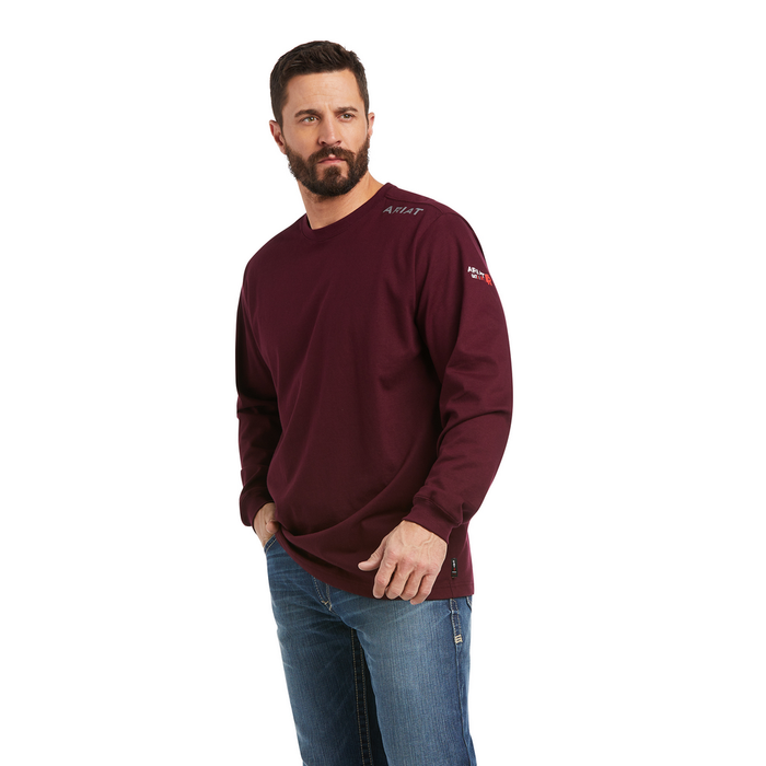 FR ALPHA GRAPHIC LONG-SLEEVE SHIRT - 600-Red | Ariat 10037437