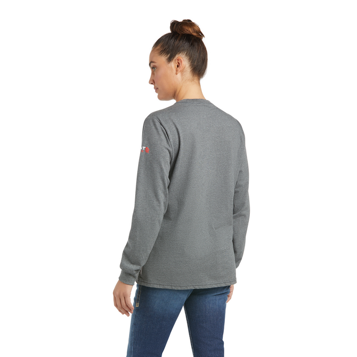FR BOLT GRAPHIC TEE - 010-Charcoal | Ariat 10037728