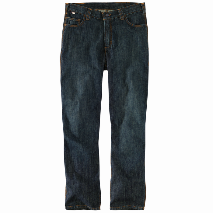 FR FORCE RUGGED FLEX RELAXED FIT DENIM JEAN - I31-Midnight Sand | Carhartt 104790