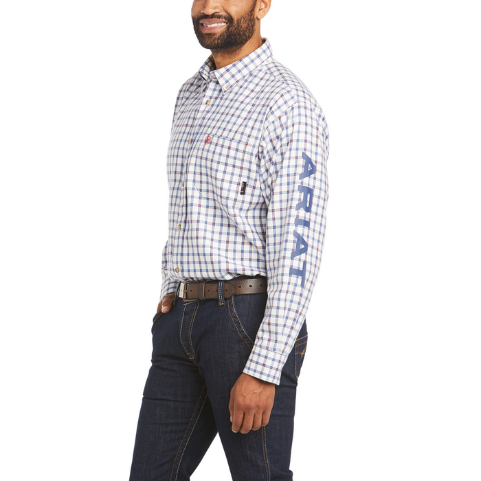 FR FRANKO TEAM WORK SHIRT - 100-White | Ariat 10035354