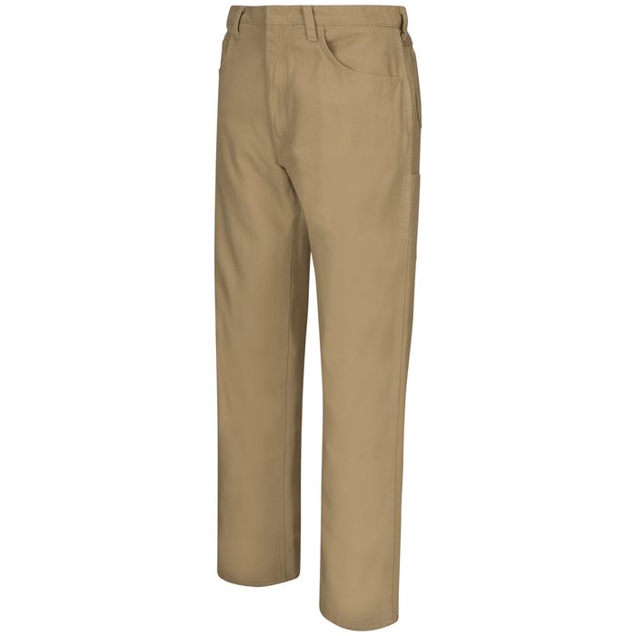 FR LOOSE FIT MIDWEIGHT CANVAS JEAN - KH-Khaki | Bulwark PLJ6