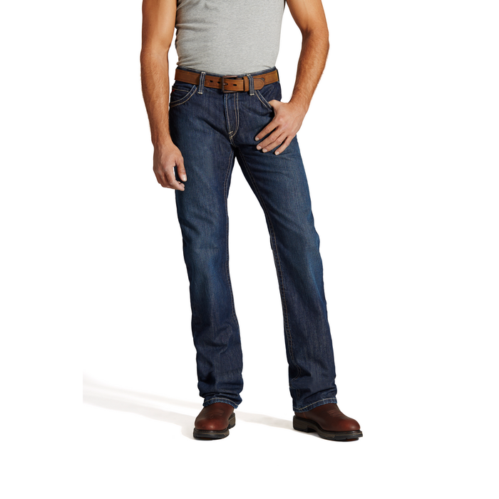FR M4 LOW RISE BOUNDARY BOOT CUT JEAN - 429-Indigo | Ariat 10016174