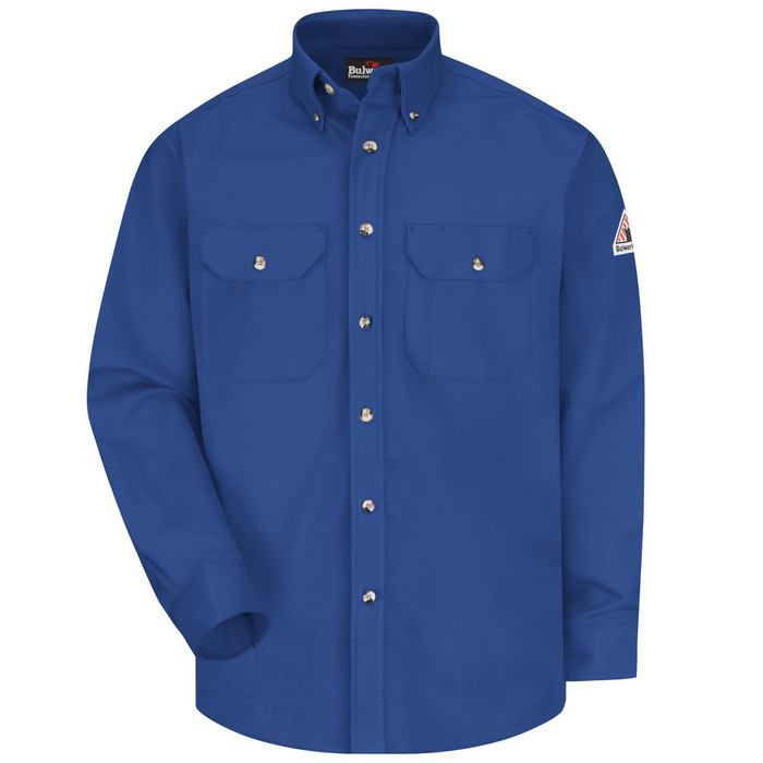 FR MIDWEIGHT DRESS UNIFORM SHIRT - RB-Royal Blue | Bulwark SLU2