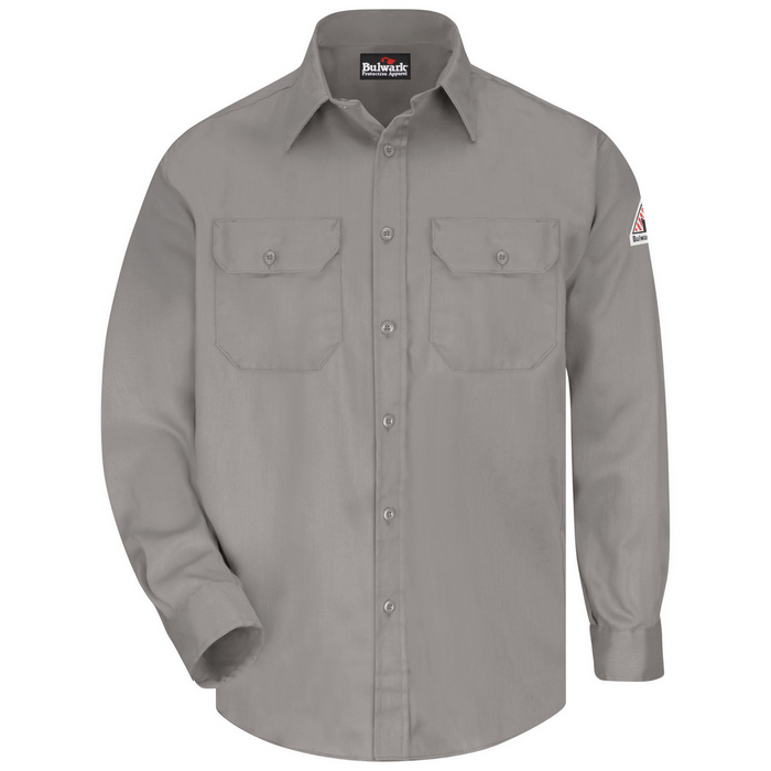 FR UNIFORM SHIRT - GY-Grey | Bulwark SLU8