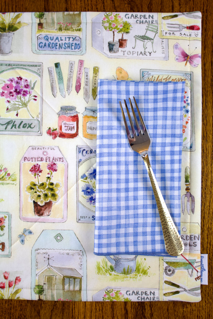 Garden Gingham Napkins