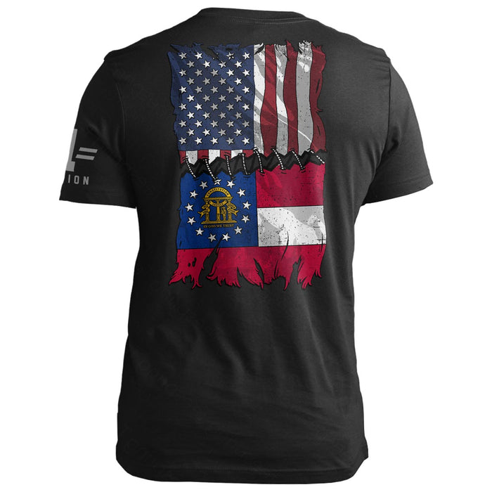 Georgia Stitch Flag USA