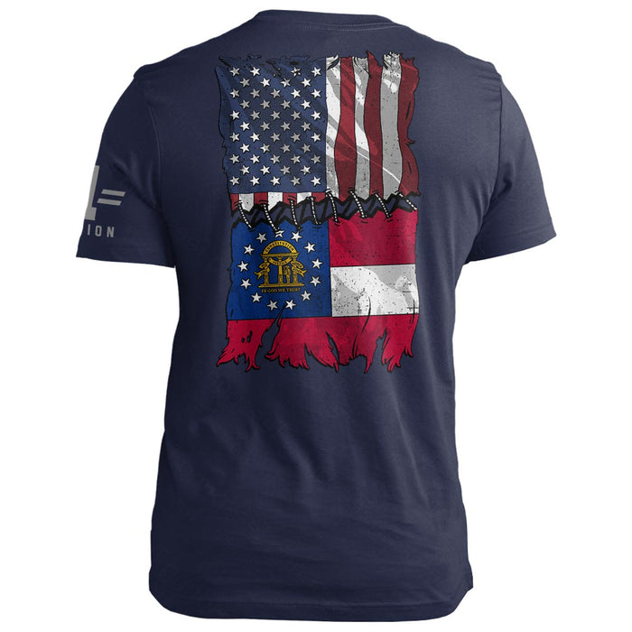 Georgia Stitch Flag USA