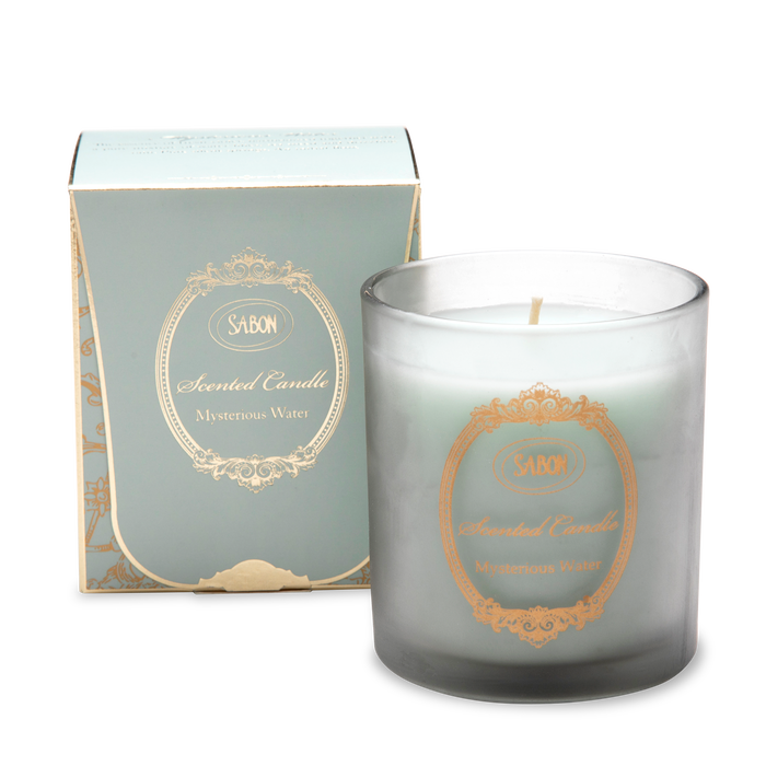 Glass Candle Mysterious Water