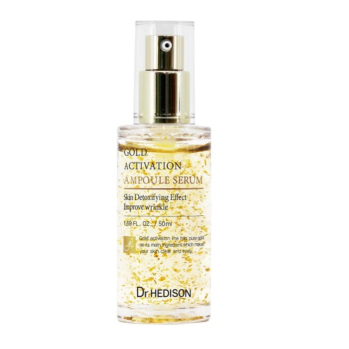 GOLD ACTIVATION AMPOULE SERUM - Ser De Fata Cu Particule De Aur 24K - skinseen.ro