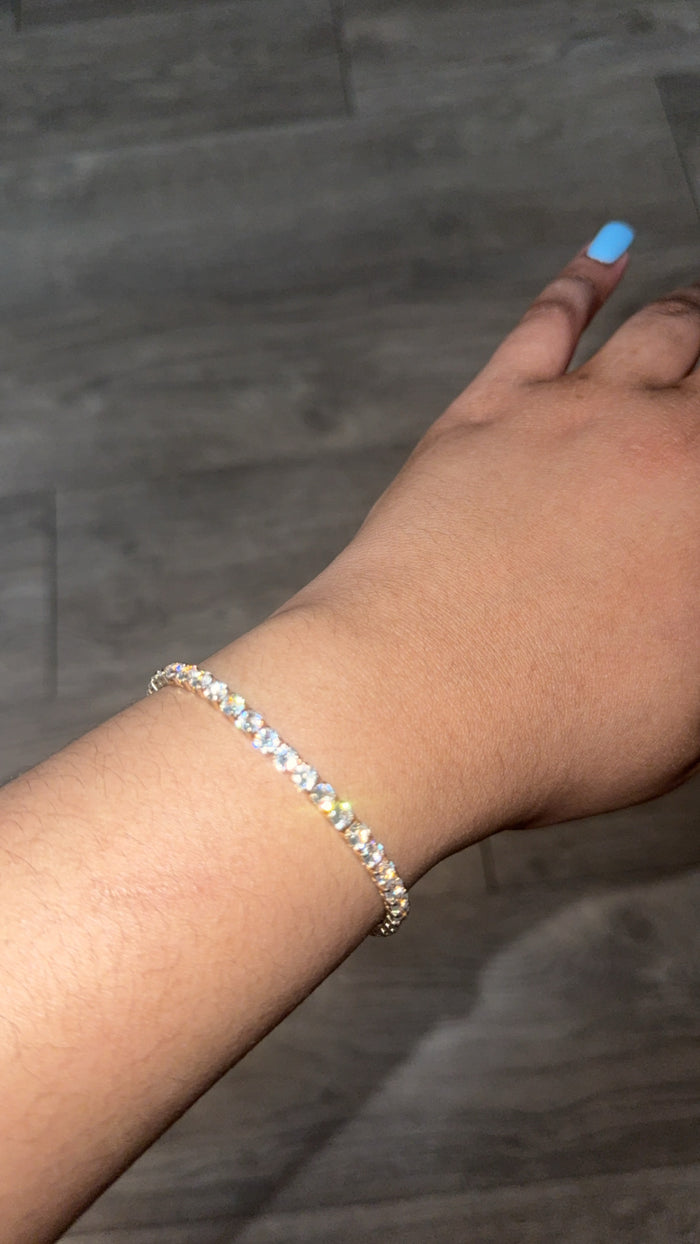 Gold Tennis Bracelet