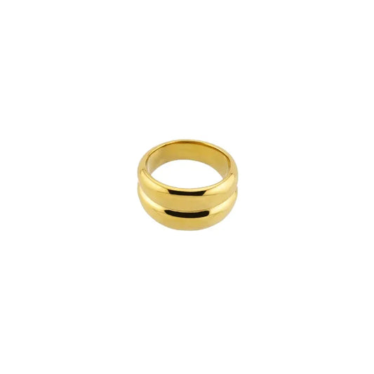 Gold Twin Ring