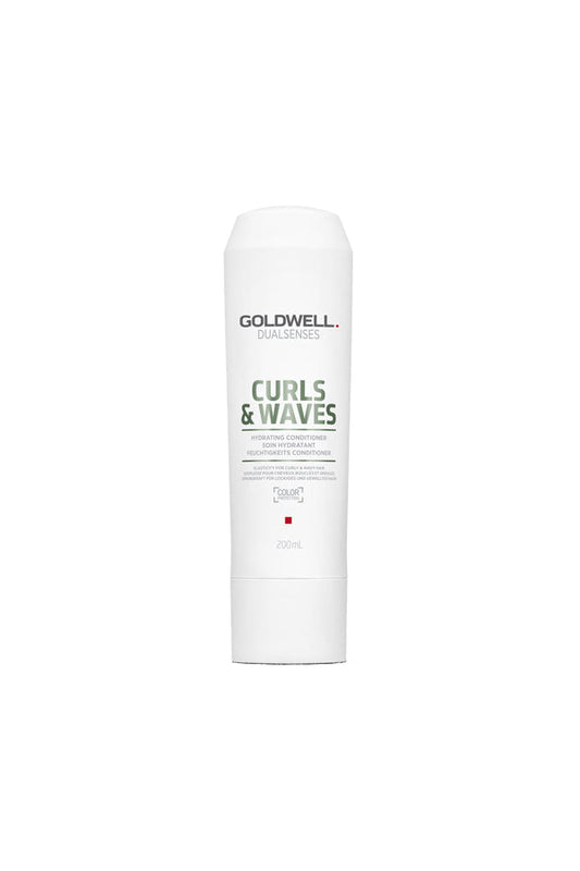 GOLDWELL Dualsenses Curls & Waves Curly Twist Hydrating Conditioner 200 ml – Nourishment & Definition for Curls