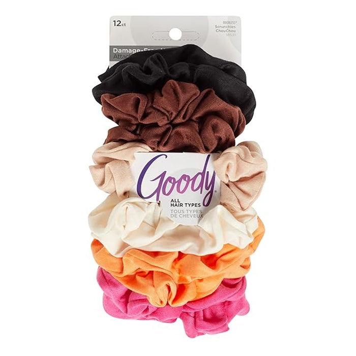 Goody Ouchless Scrunchies Chouchou Assort 12ct