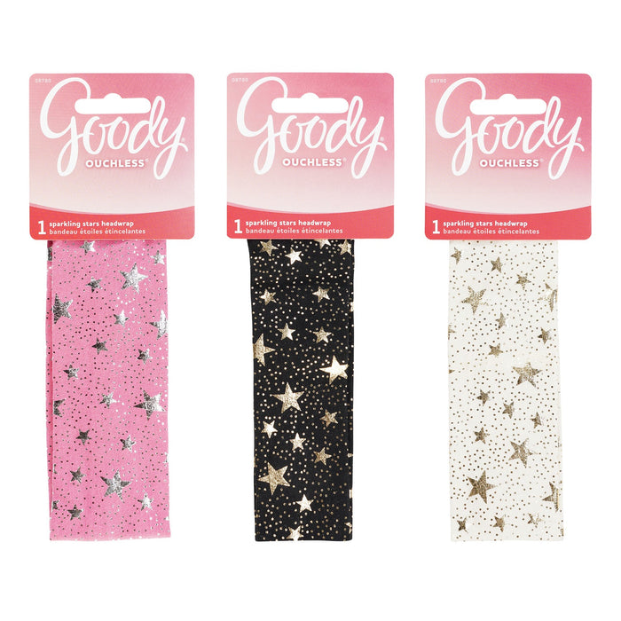 Goody Ouchless Sparkling Stars Headwrap Assorted - ikatehouse