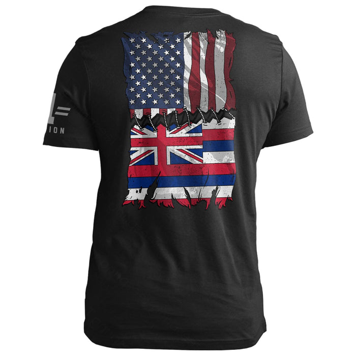 Hawaii Stitch Flag USA