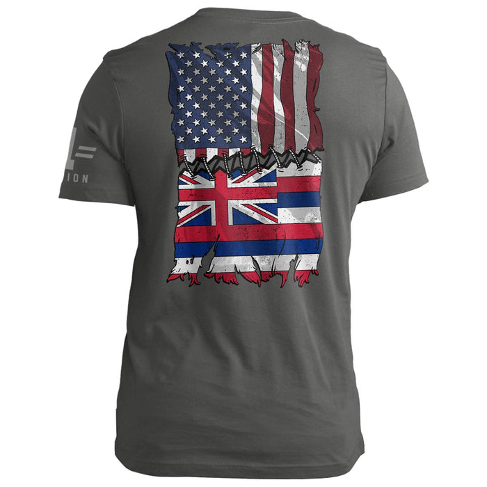 Hawaii Stitch Flag USA