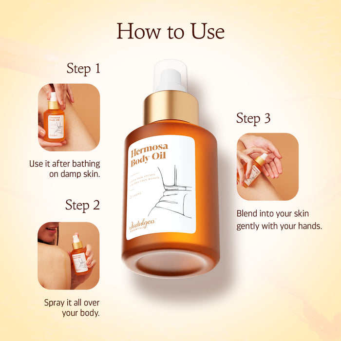 Hermosa Body Oil | Deep Nourishment for Glowing Skin