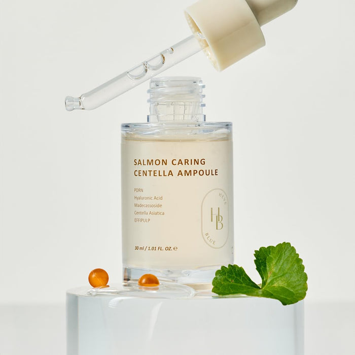 HEVEBLUE Salmon Caring Centella Ampoule - veido ampulė