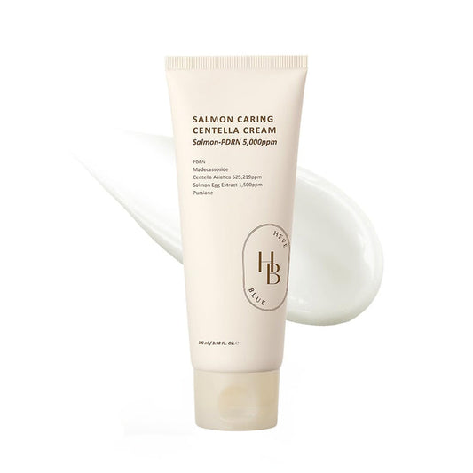 HEVEBLUE Salmon Caring Centella Cream - veido kremas