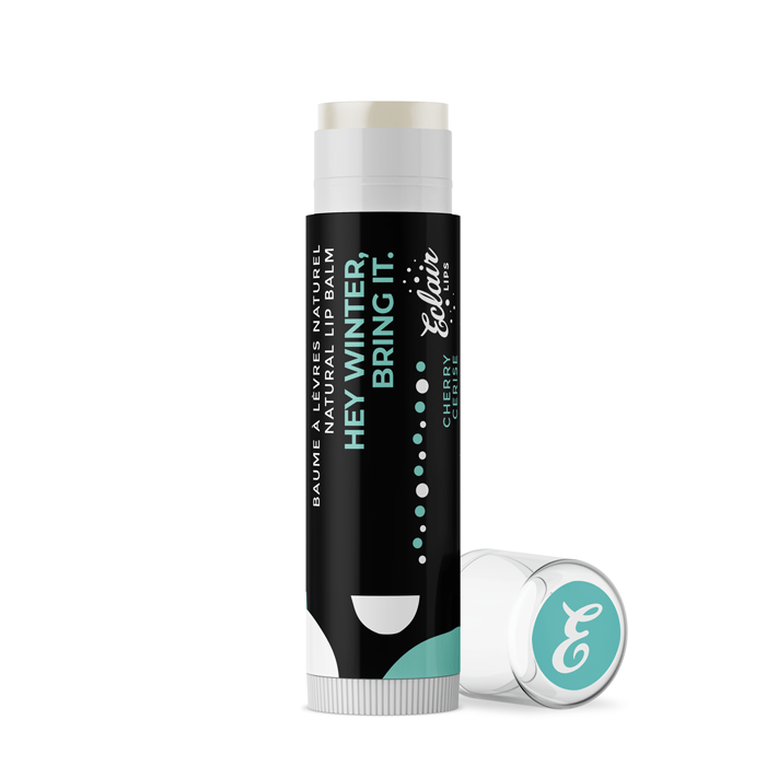 Eclair Cherry Mint Hey Winter, Bring It lip balm