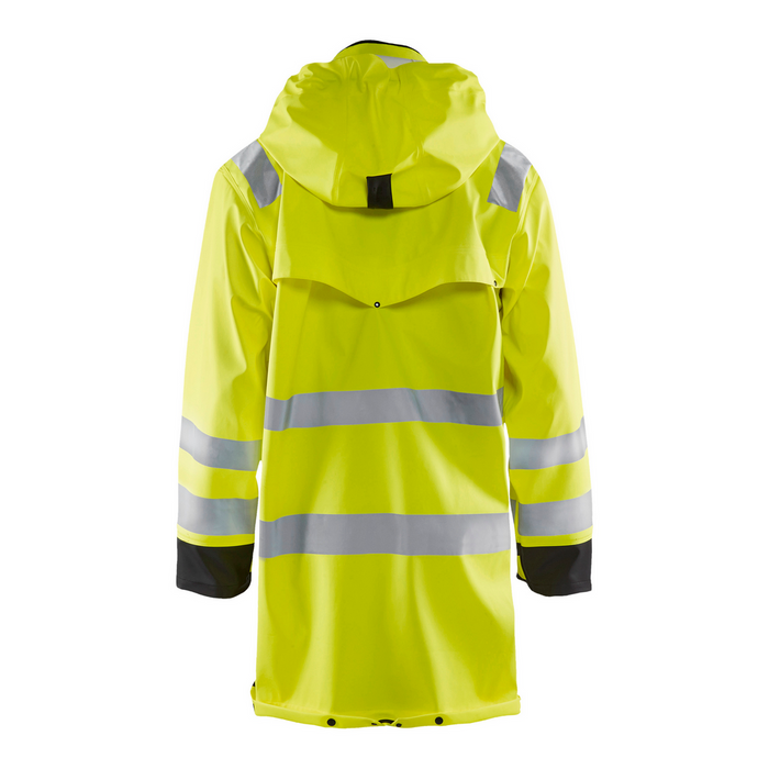 HI-VIS RAIN COAT - 3399-Yellow Black | Blaklader 43162003