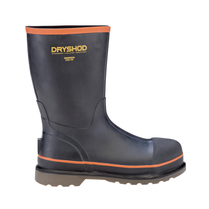 HOGWASH WITH WIXIT STEEL TOE BOOT - RD-Black &amp; Red | Dryshod HGSTMMRD