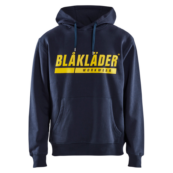 HOODED SWEATSHIRT WITH LOGO - 8600-Navy Blue | Blaklader 34471048