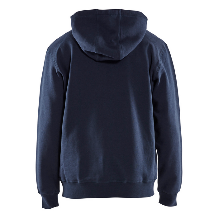 HOODED SWEATSHIRT WITH LOGO - 8600-Navy Blue | Blaklader 34471048