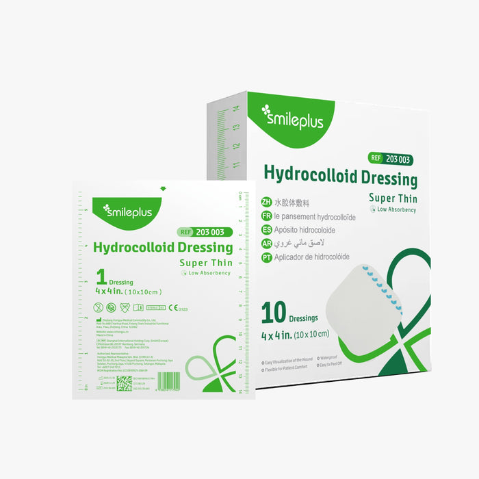Hydrocolloid Dressing (Super Thin - 0.3mm) 10s | Smileplus