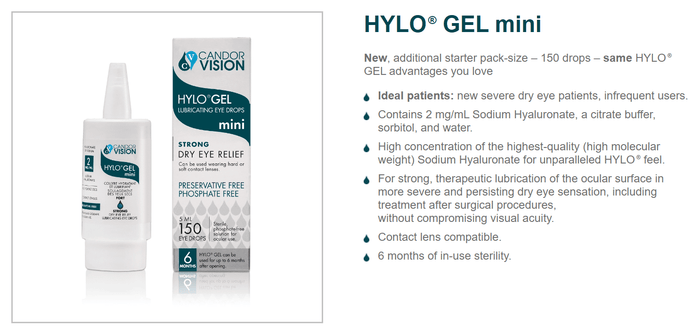 HYLO® GEL mini