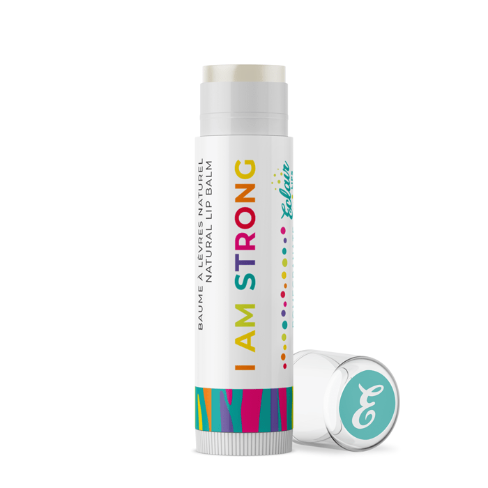 I Am Strong natural lip balm