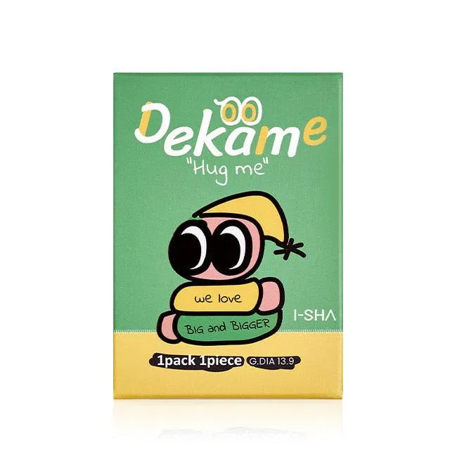 i-Sha Dekame Hug Me Brown Color Contact Lens - EyeCandys