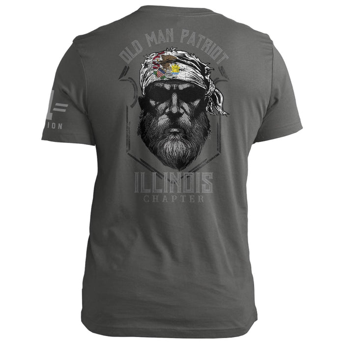 Illinois Old Man Patriot