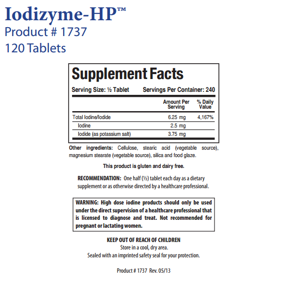 Iodizyme-HP by Biotics Research