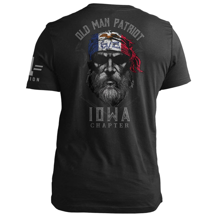 Iowa Old Man Patriot