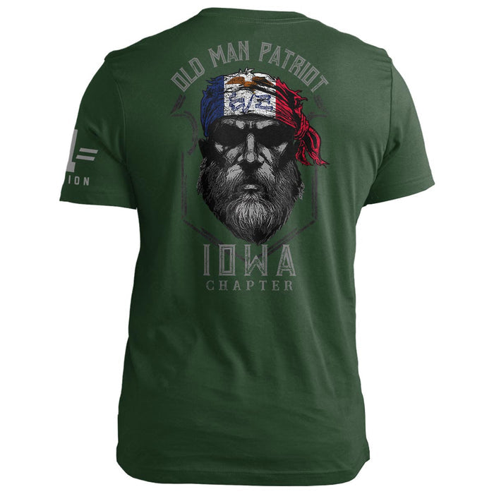 Iowa Old Man Patriot