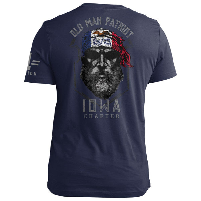Iowa Old Man Patriot