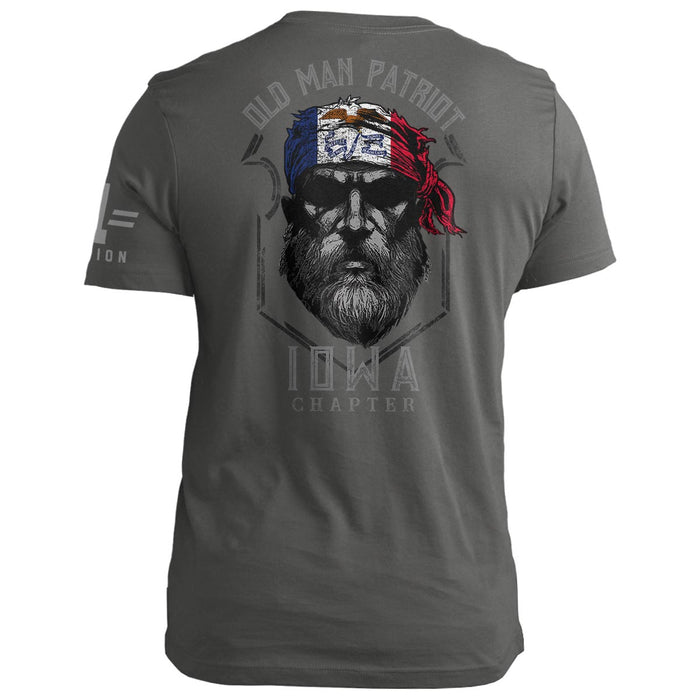 Iowa Old Man Patriot