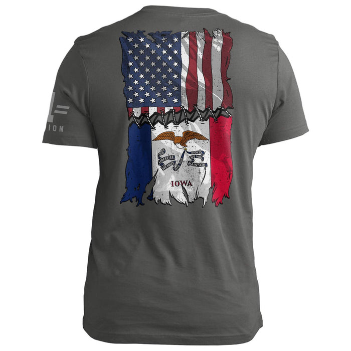 Iowa Stitch Flag USA