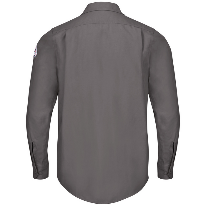 IQ SERIES FR ENDURANCE COLLECTION WORK SHIRT - GY-Grey | Bulwark QS40
