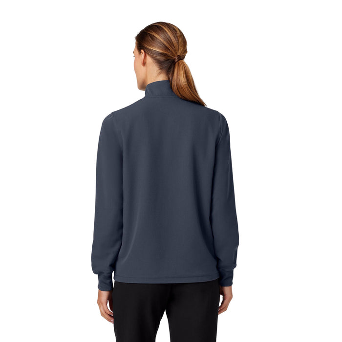 JAANUU Ceri Essential 6 - Pocket Scrub Jacket Carbon Gray - Get Scrubbed