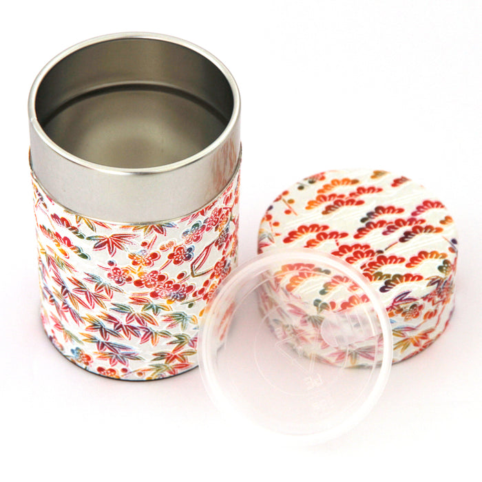 Japanese Tea caddy [Colorful] Small