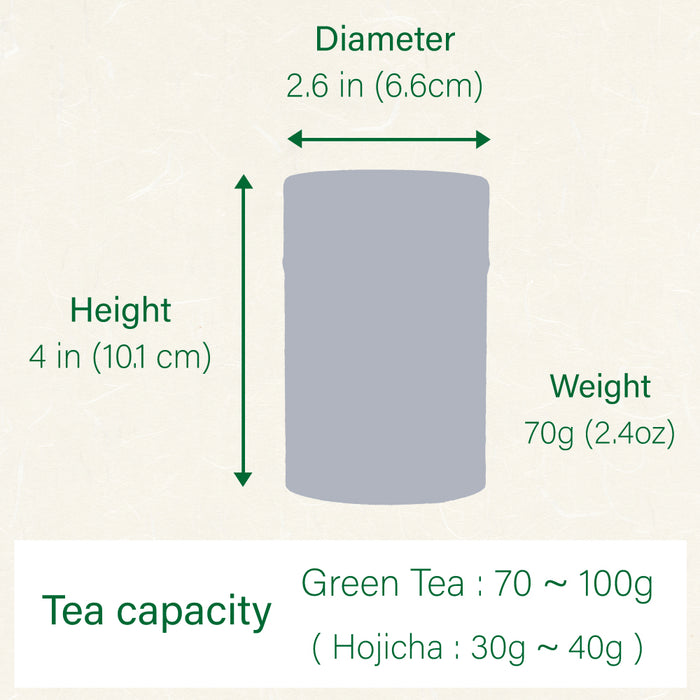 Japanese Tea caddy [Colorful] Small