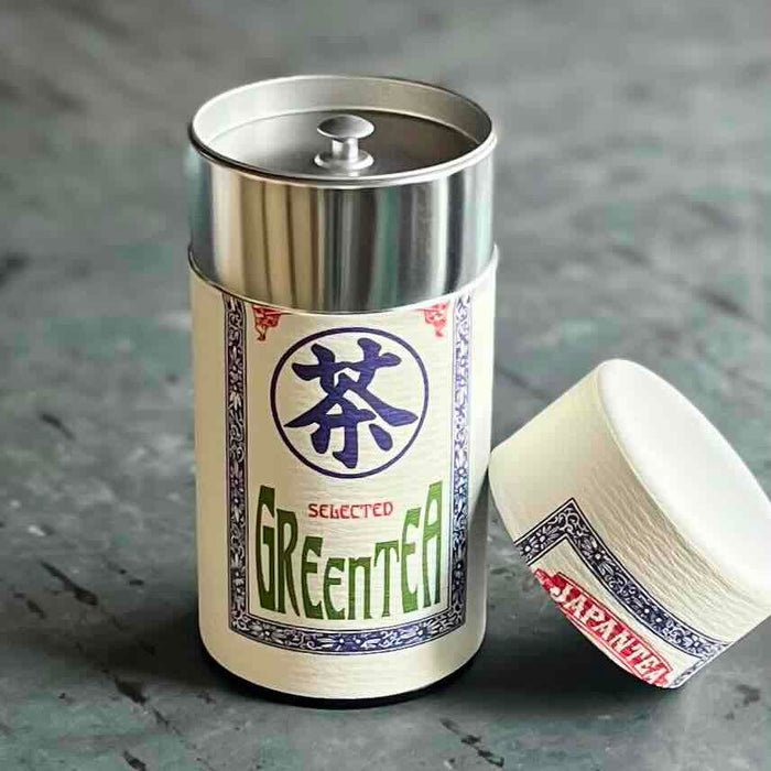 Japanese Tea Caddy [JAPAN TEA] Large