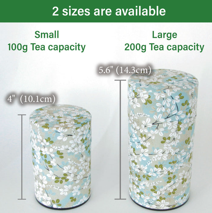 Japanese Tea caddy [Natural Tree] Large