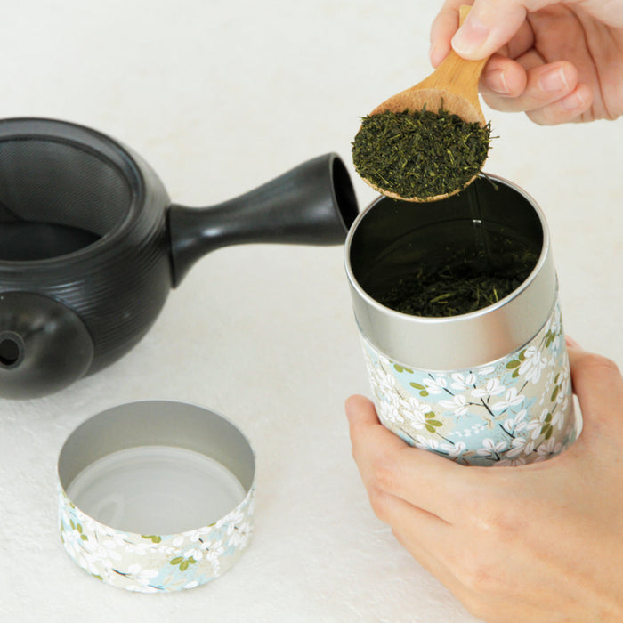 Japanese Tea caddy [Natural Tree] Small