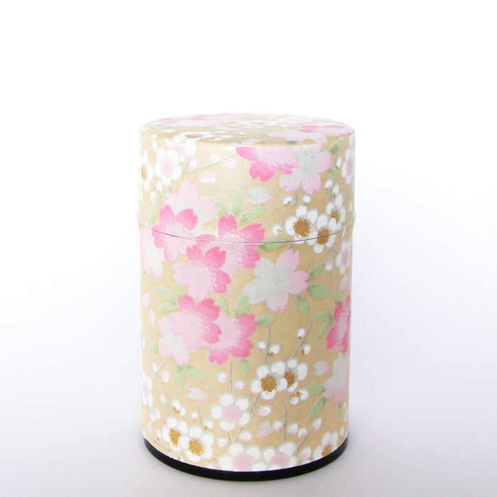 Japanese Tea caddy [Sakura] Small